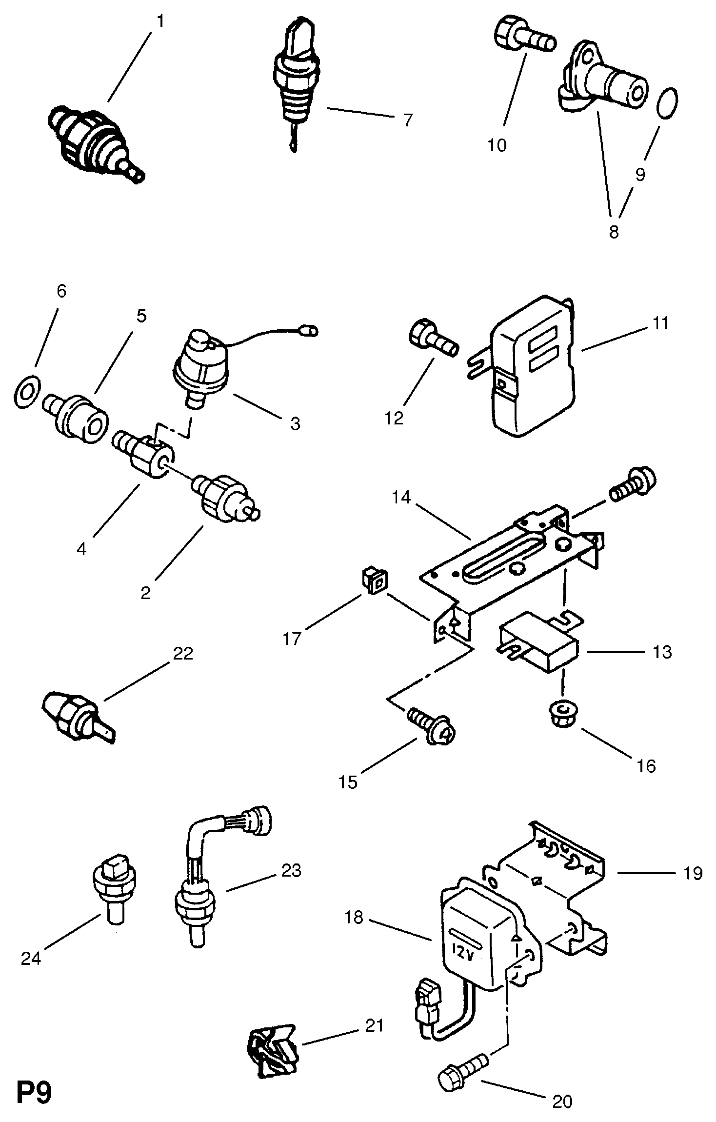 Opel 1208205 - Стартер autozip.com.ua