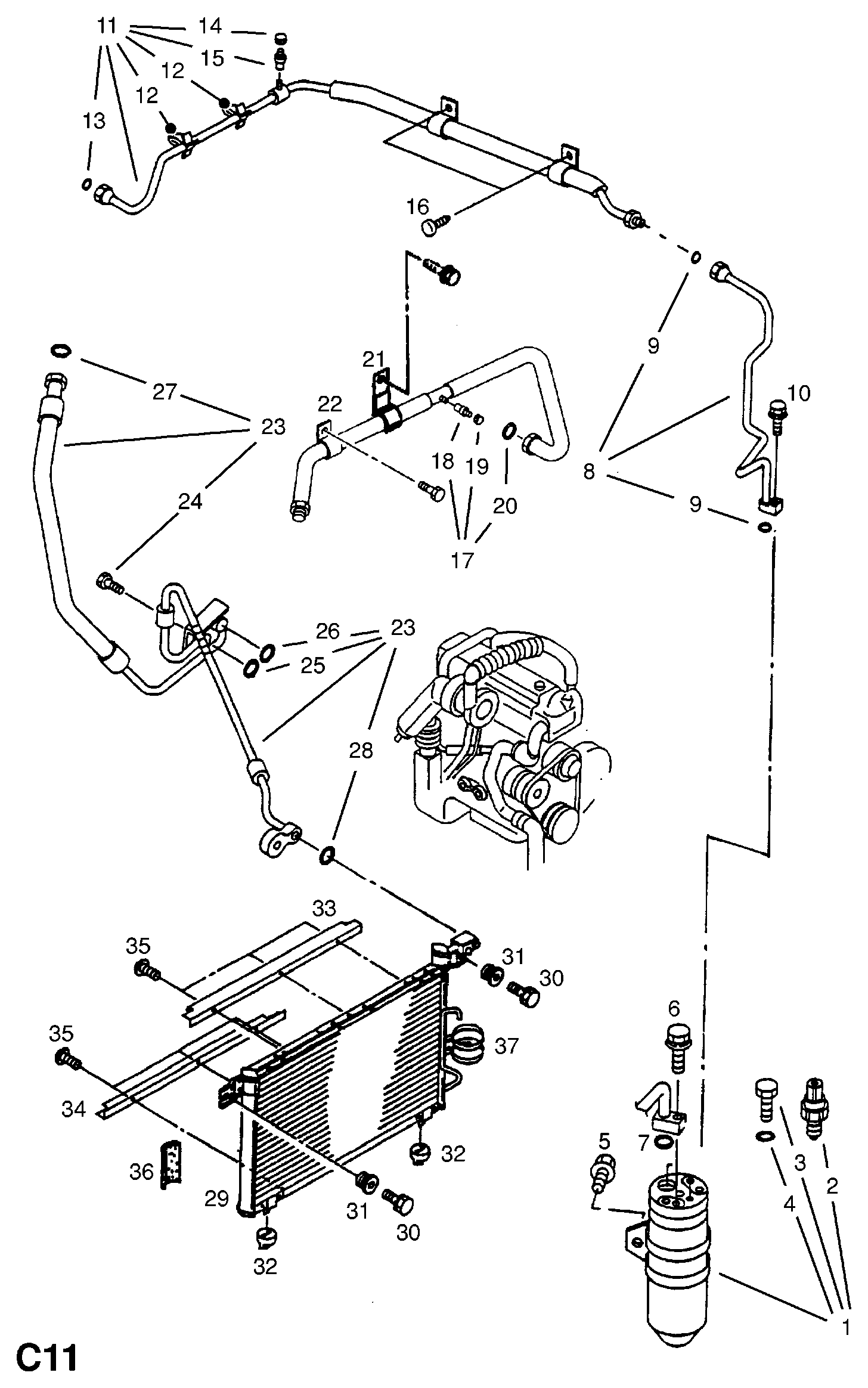 DAF 1850102 - Габаритні вогні autozip.com.ua