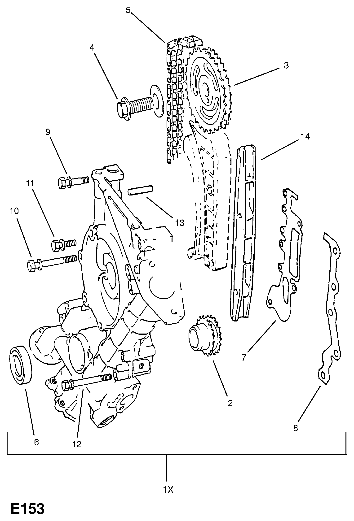 Vauxhall 638187 - Ущільнене кільце, колінчастий вал autozip.com.ua