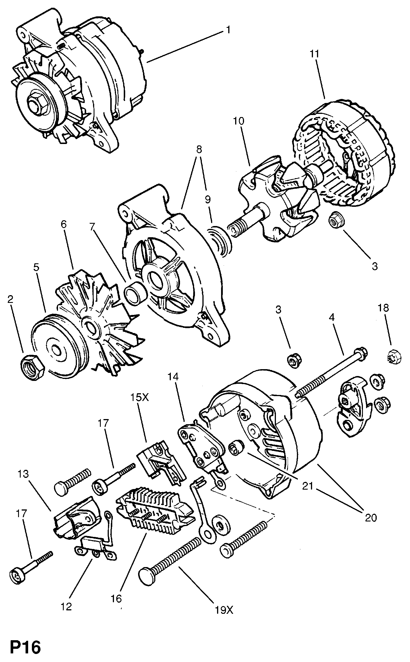 Auto Union 1206036 - Амортизатор autozip.com.ua