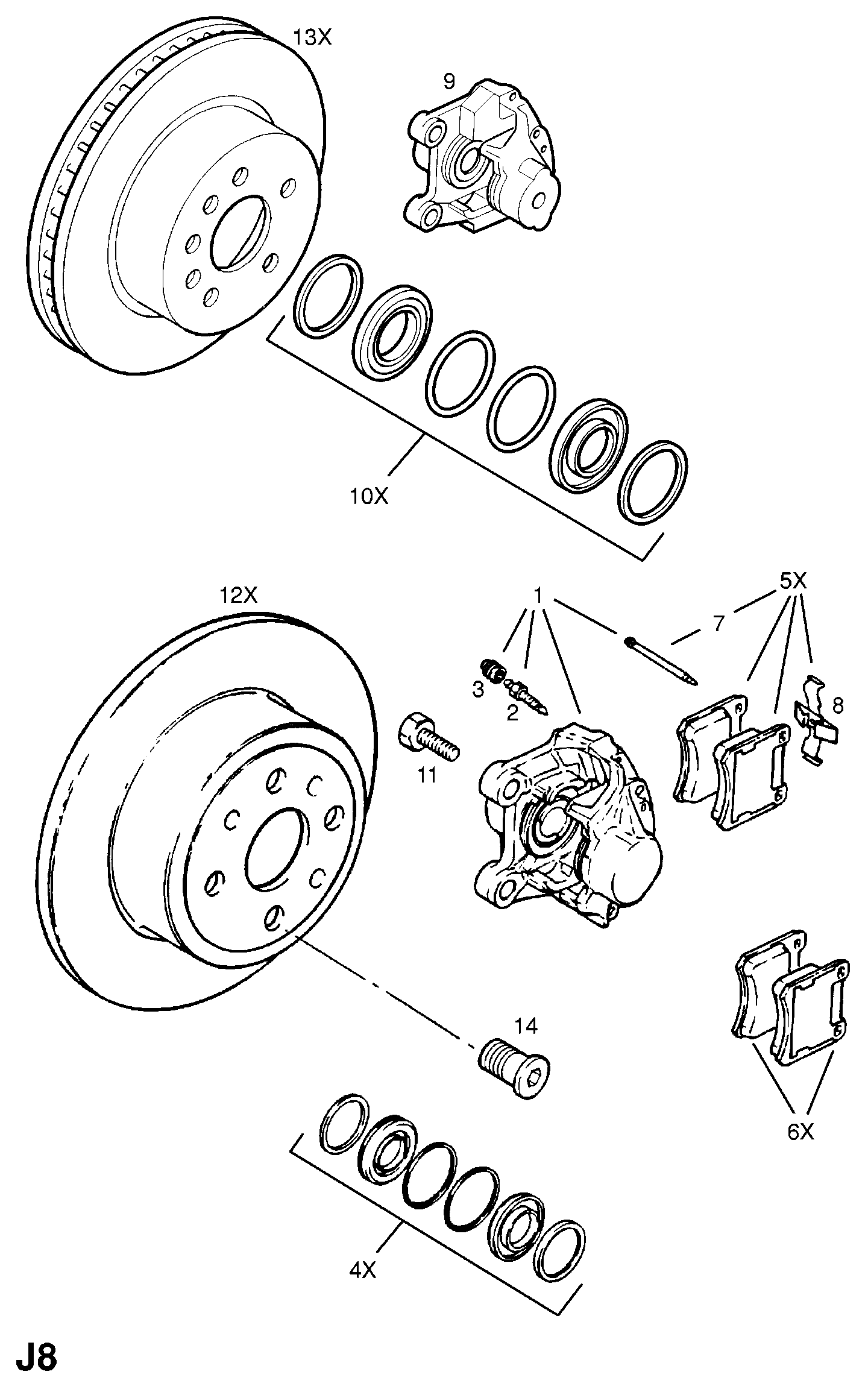 Vauxhall 569208 - Гальмівний диск autozip.com.ua