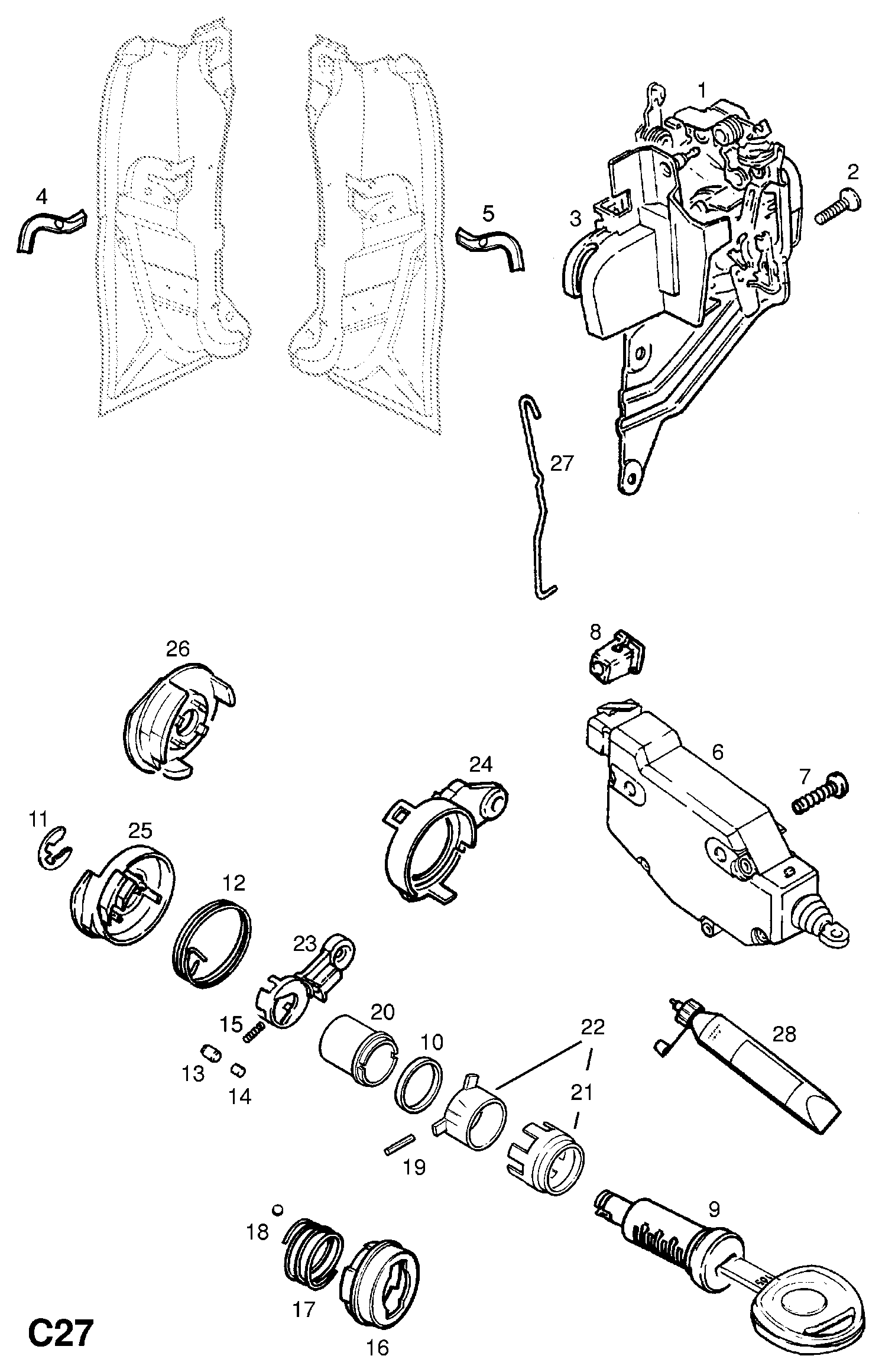 BorgWarner (BERU) 1 33 888 - SPRING, THRUST autozip.com.ua