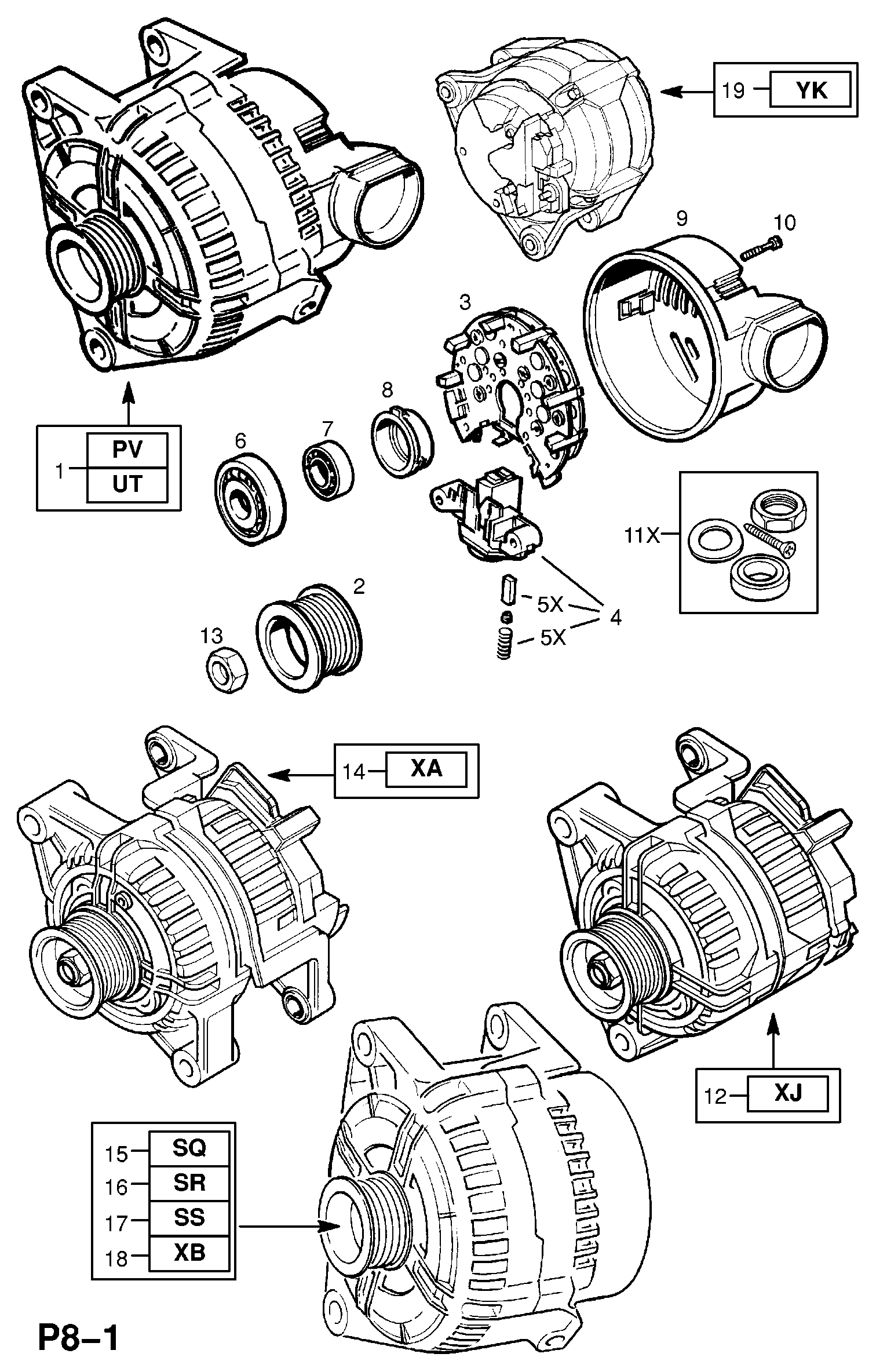 FORD 1204231 - Комплект зчеплення autozip.com.ua