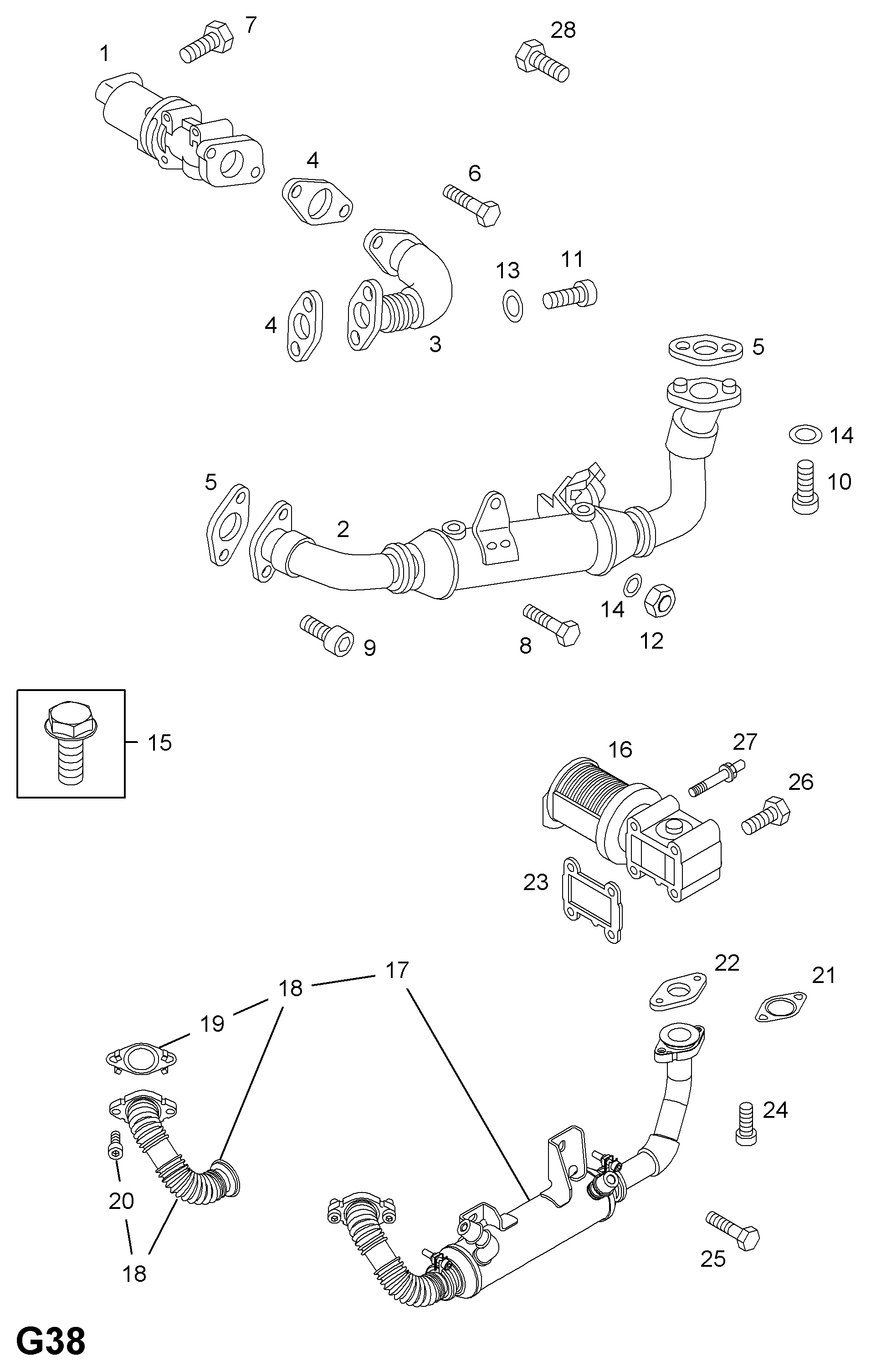 Vauxhall 8 51 757 - Клапан повернення ОГ autozip.com.ua