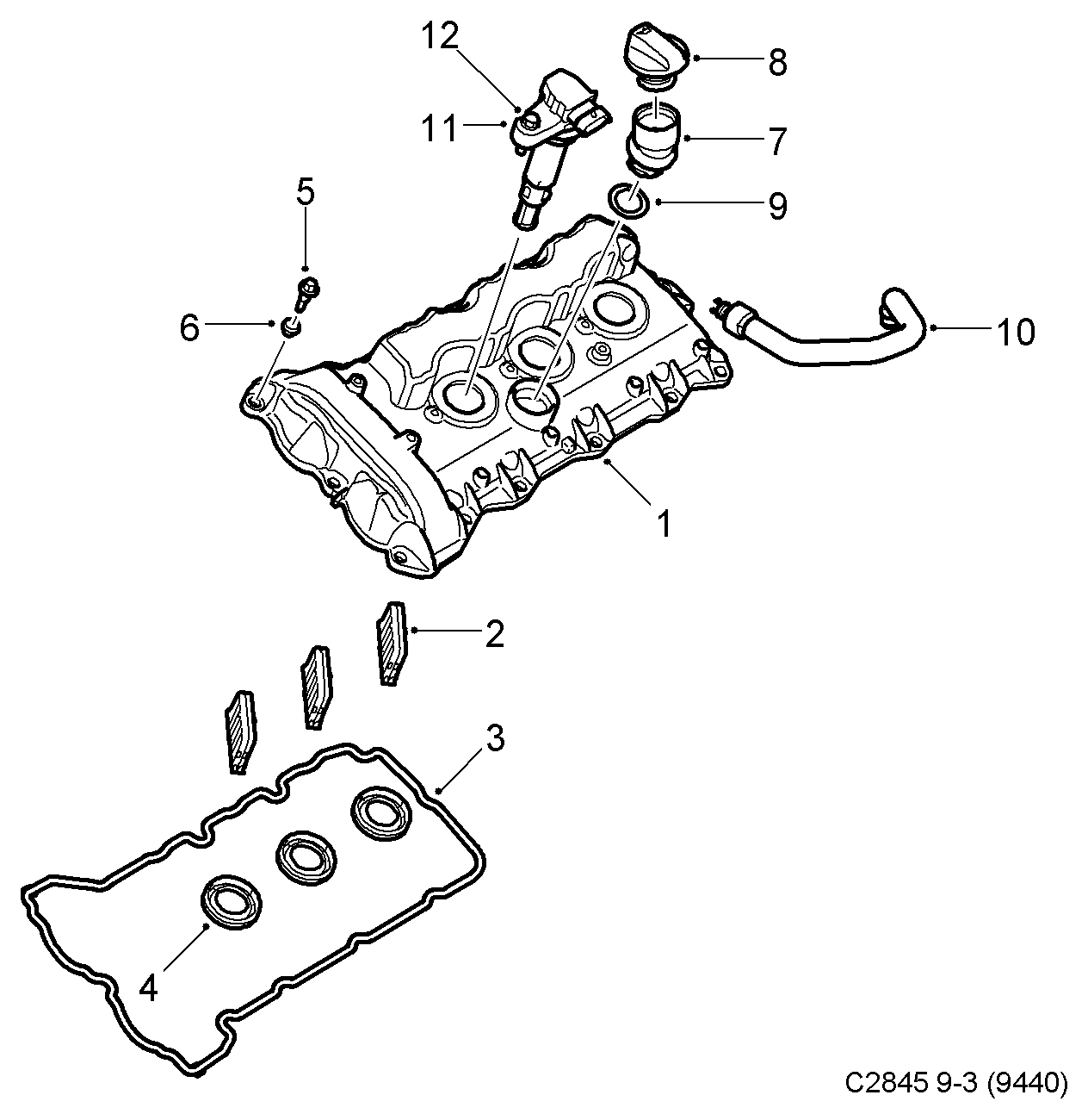 Chevrolet 12 583 514 - Котушка запалювання autozip.com.ua