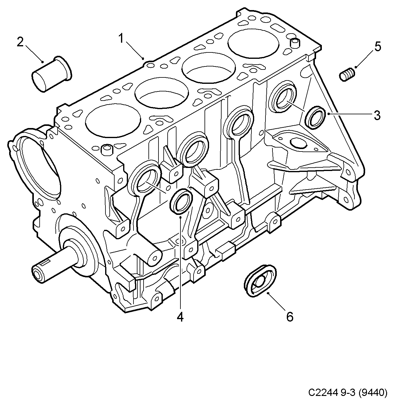 Vauxhall 11070803 - Пробка антифризу autozip.com.ua