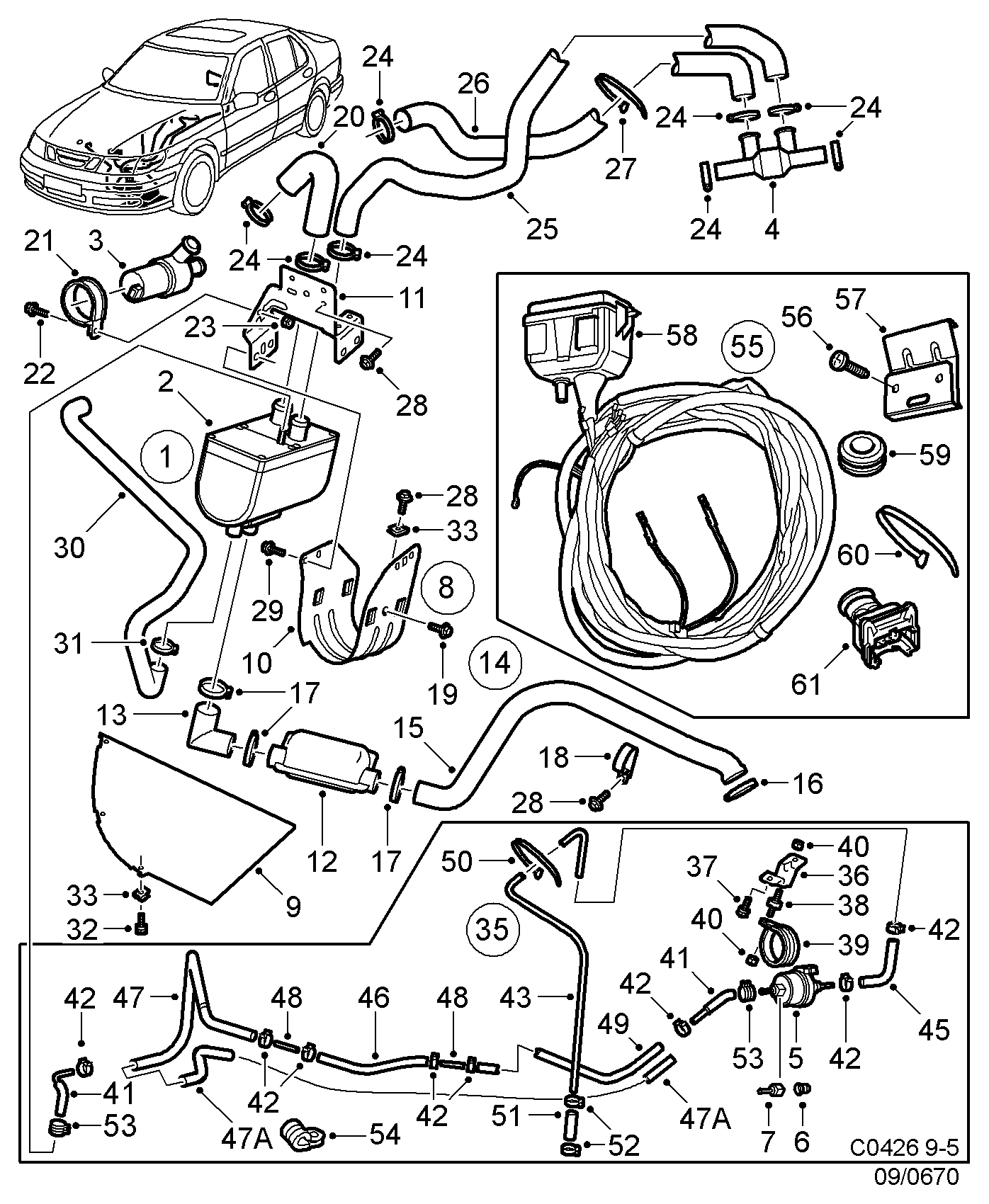 Scania 4395612 - Додатковий водяний насос autozip.com.ua