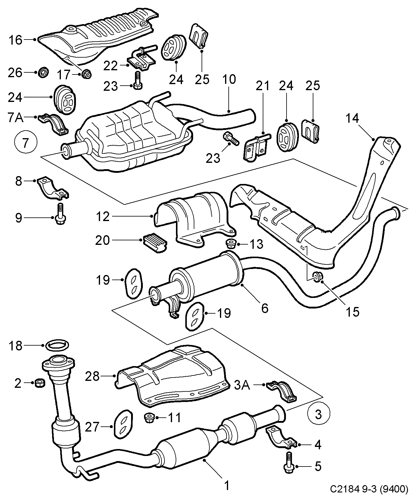 Opel 4087722 - Гайка, випускний колектор autozip.com.ua