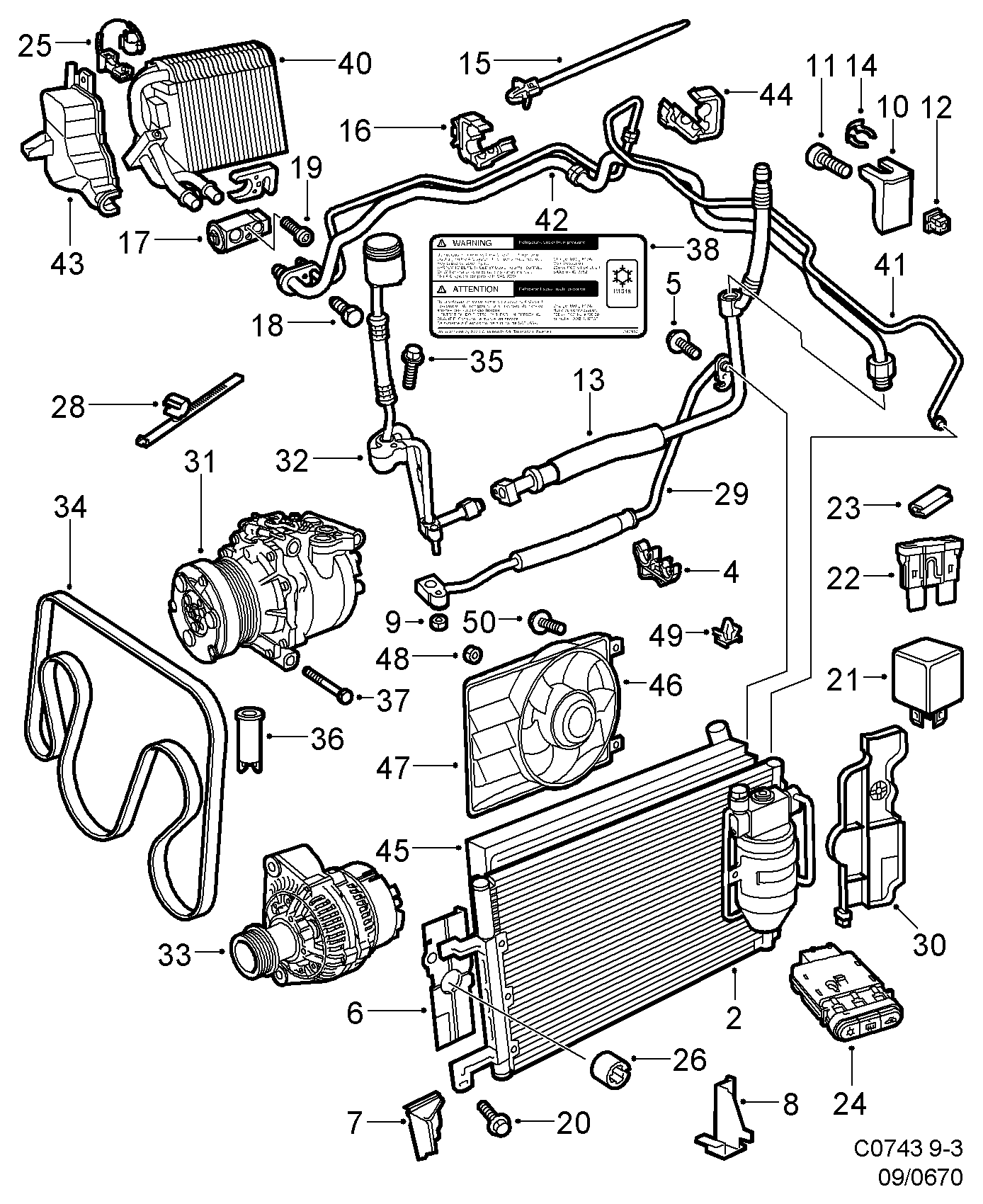 Vauxhall 4758686 - Розширювальний клапан, кондиціонер autozip.com.ua