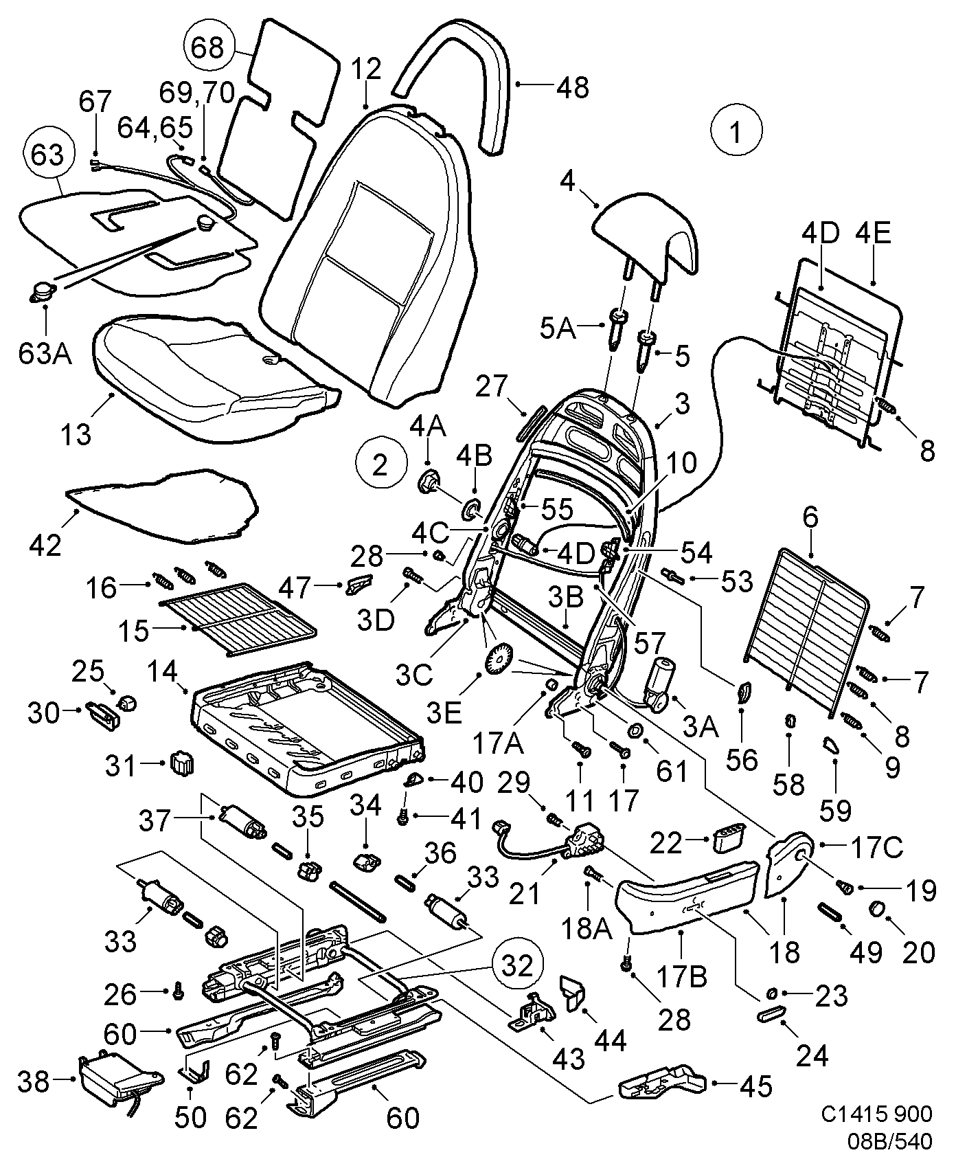 FORD 4476255 - Приводний вал autozip.com.ua