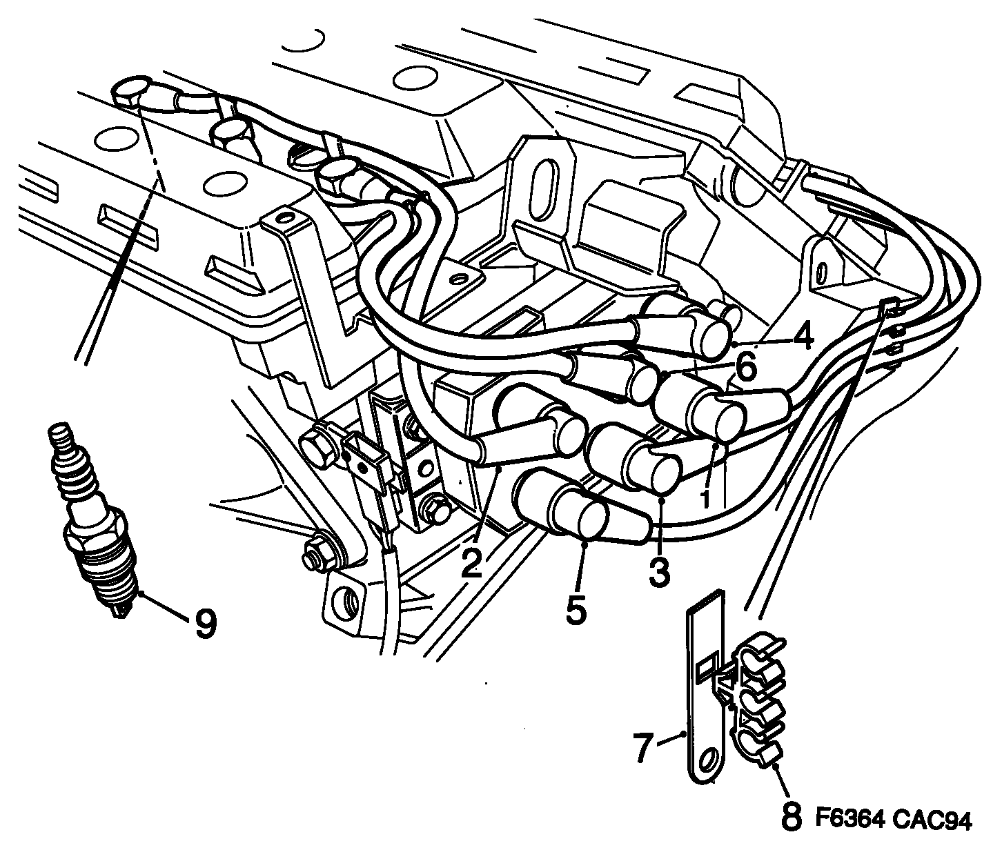 SAAB 4501029 - Свічка запалювання autozip.com.ua