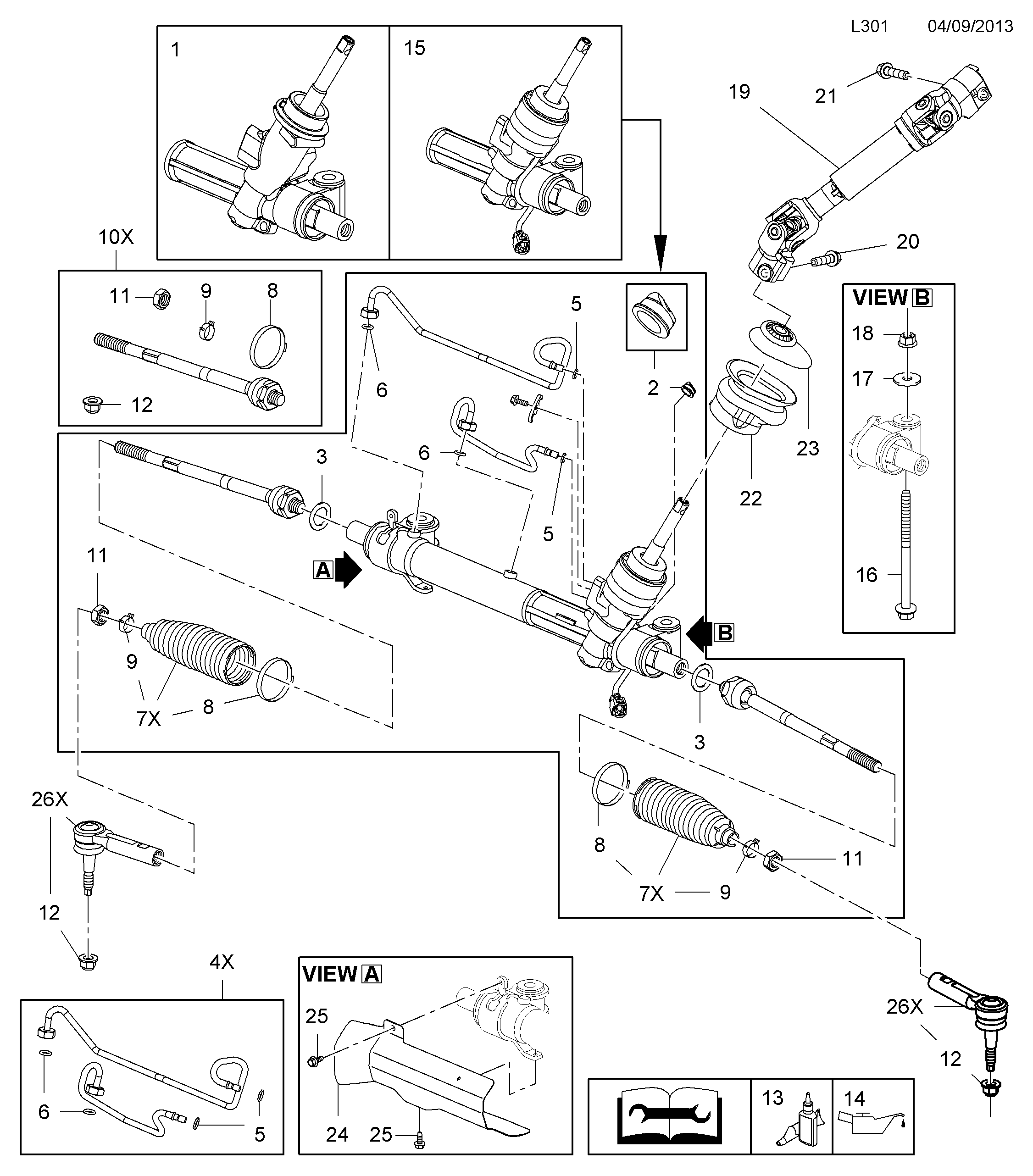 Vauxhall 66 06 031 - Наконечник рульової тяги, кульовий шарнір autozip.com.ua