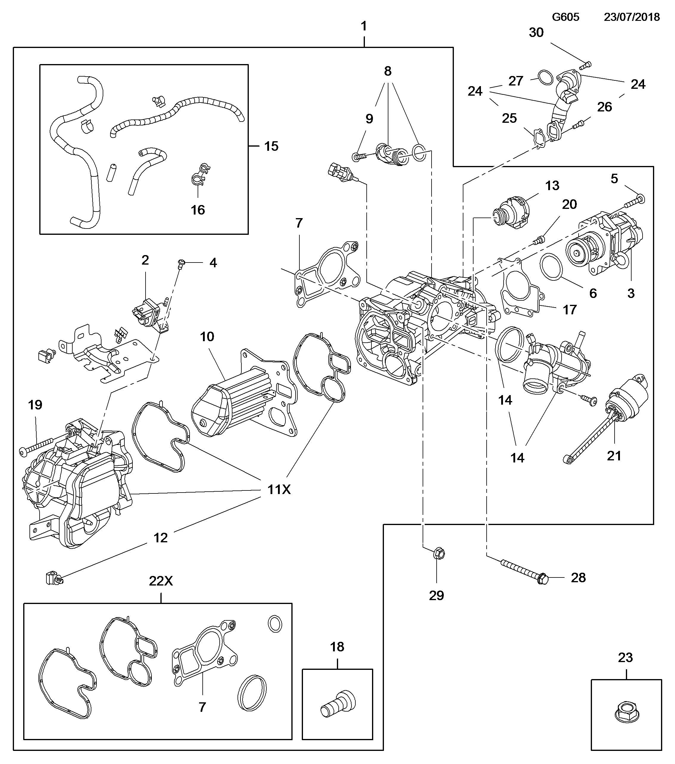 Opel 8 51 422 - Клапан повернення ОГ autozip.com.ua