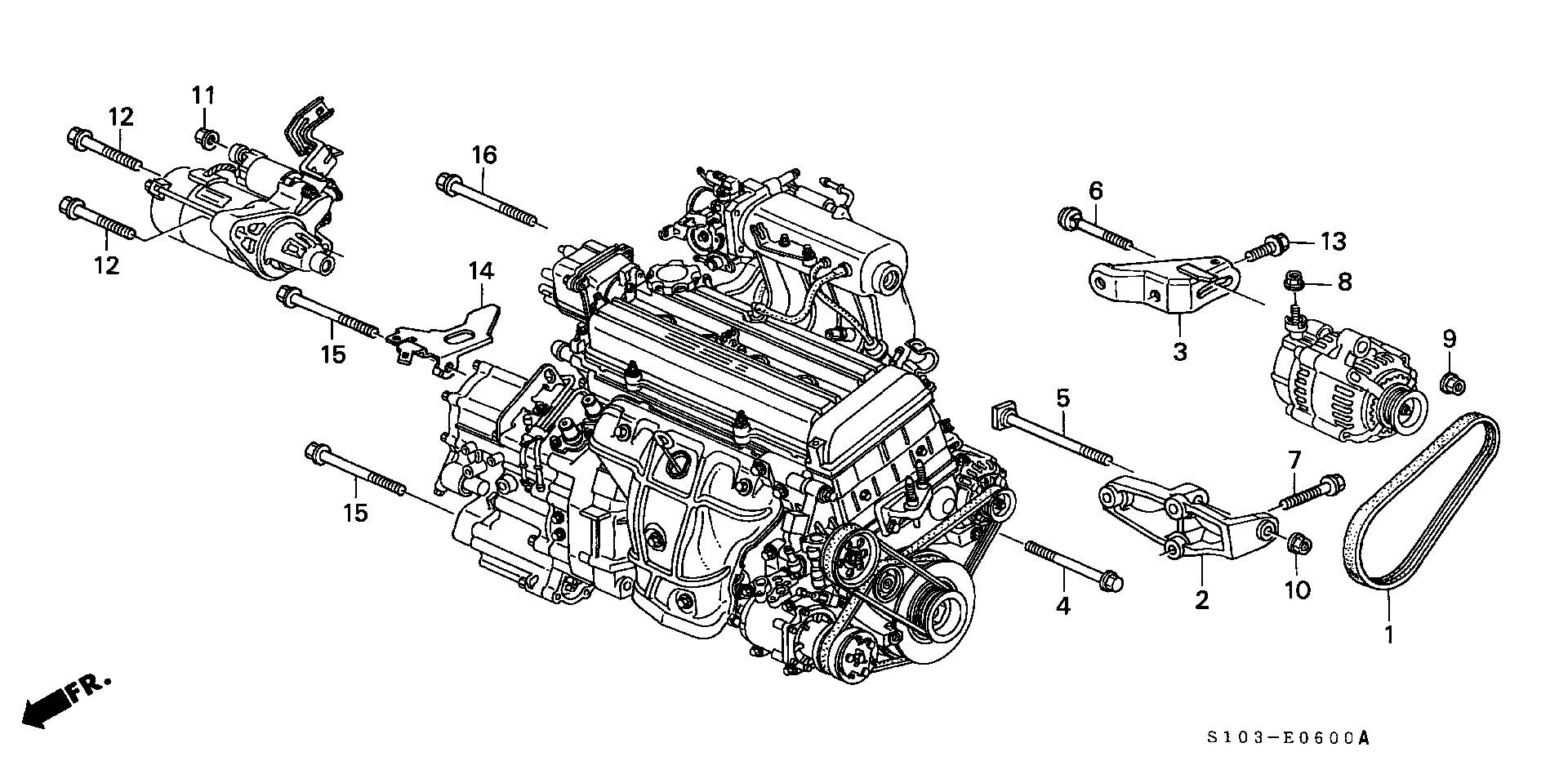 TOYOTA 31110P3F004 - Поліклиновий ремінь autozip.com.ua