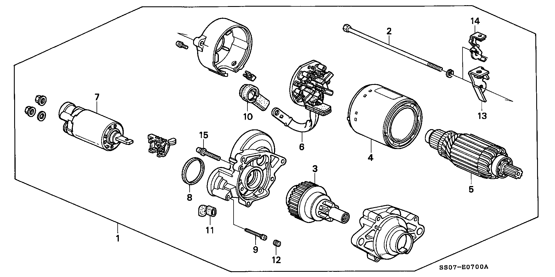 Honda 31 200-PT1-T03 - Стартер autozip.com.ua