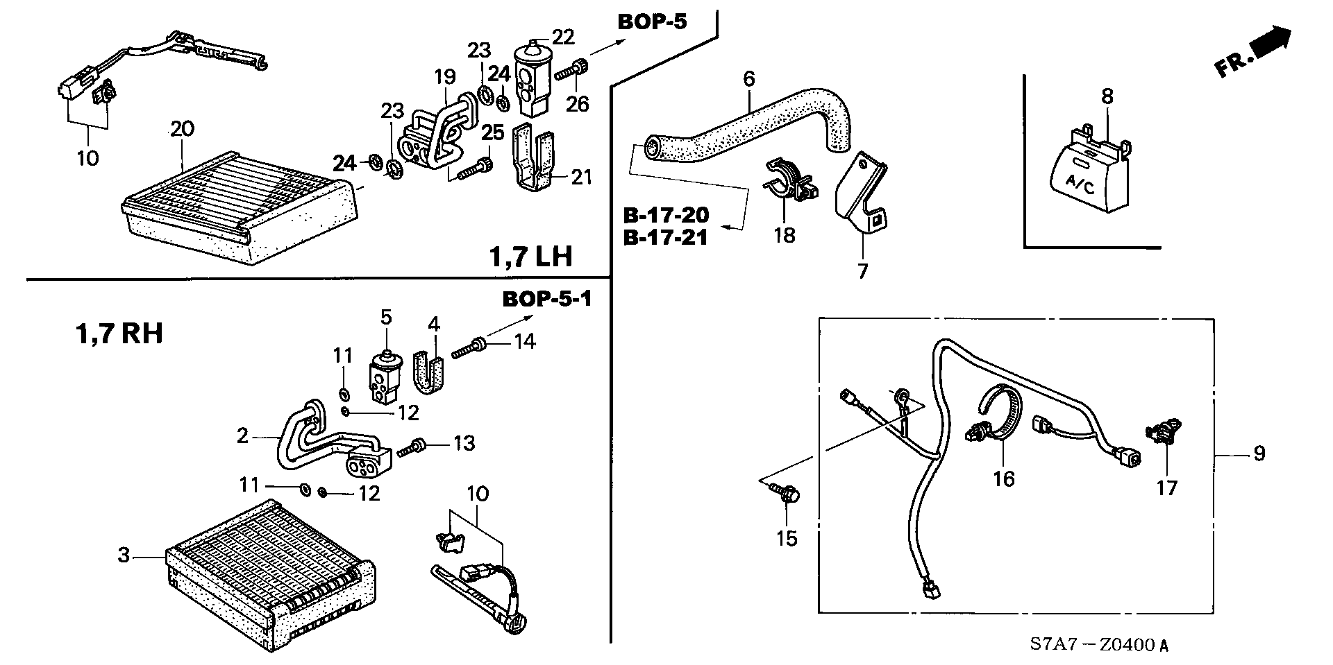 Honda 80871-S5A-003 - O-RING(5/8) autozip.com.ua