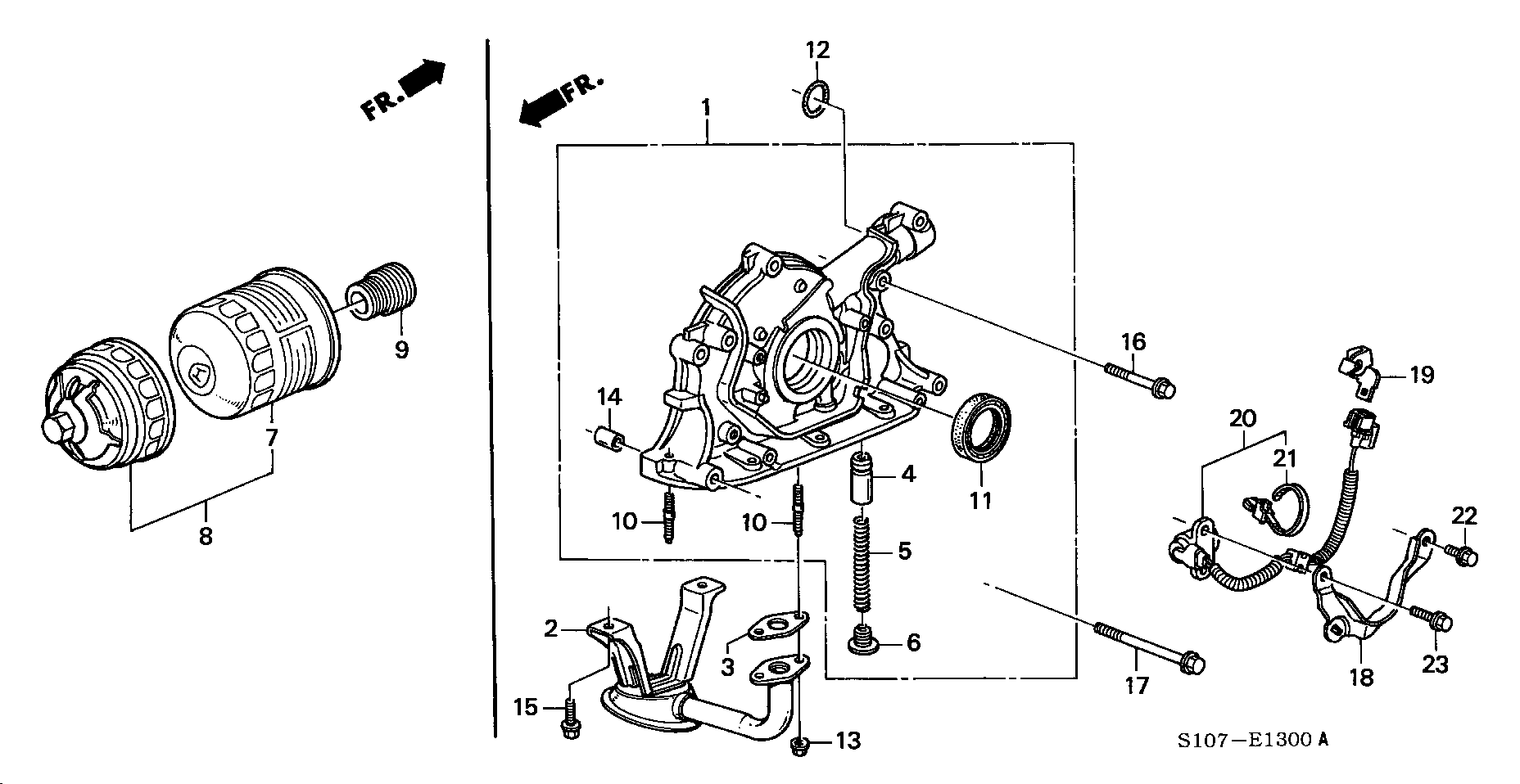 Honda 91212-PR4-A01 - Ущільнене кільце, колінчастий вал autozip.com.ua