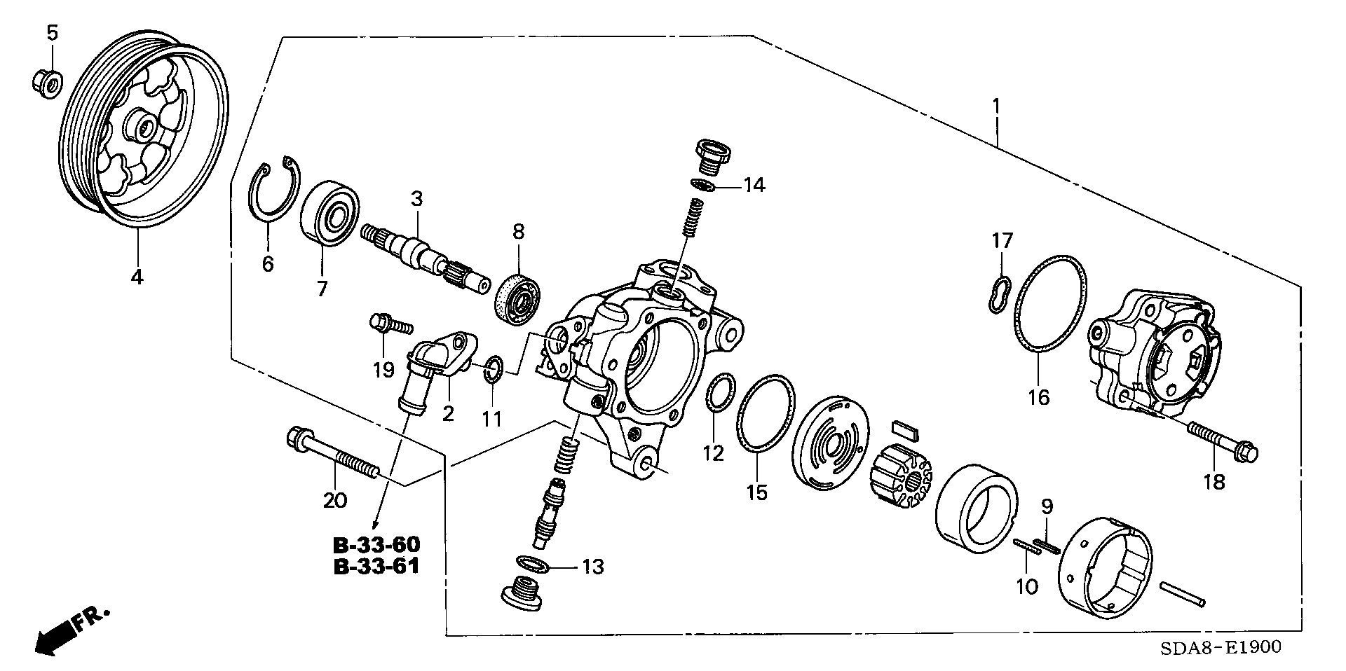 Honda 91048-P2A-003 - Комплект підшипника маточини колеса autozip.com.ua