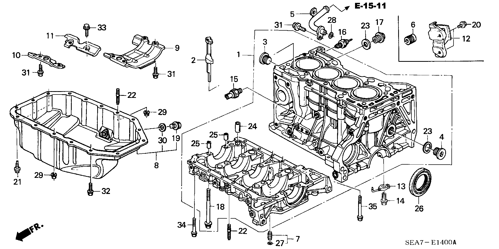 Honda 91214-PWA-003 - Ущільнене кільце, колінчастий вал autozip.com.ua
