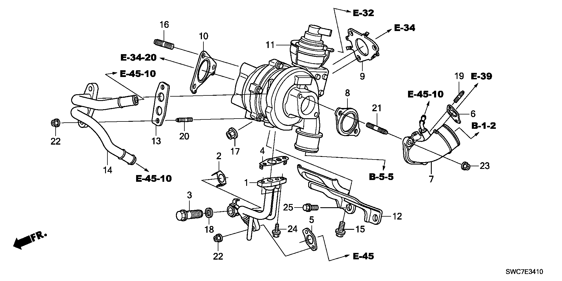 Honda 18234-RL0-G01 - Прокладка, труба вихлопного газу autozip.com.ua