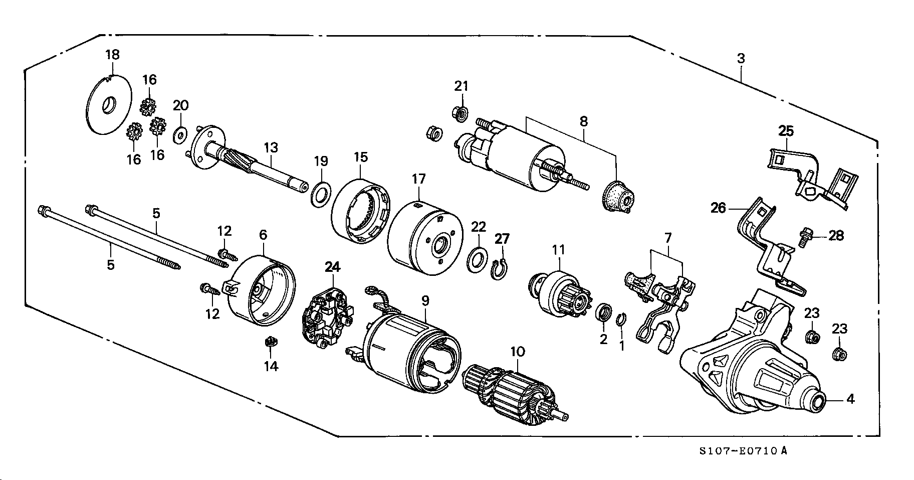 Honda 31200-P3F-003 - Стартер autozip.com.ua