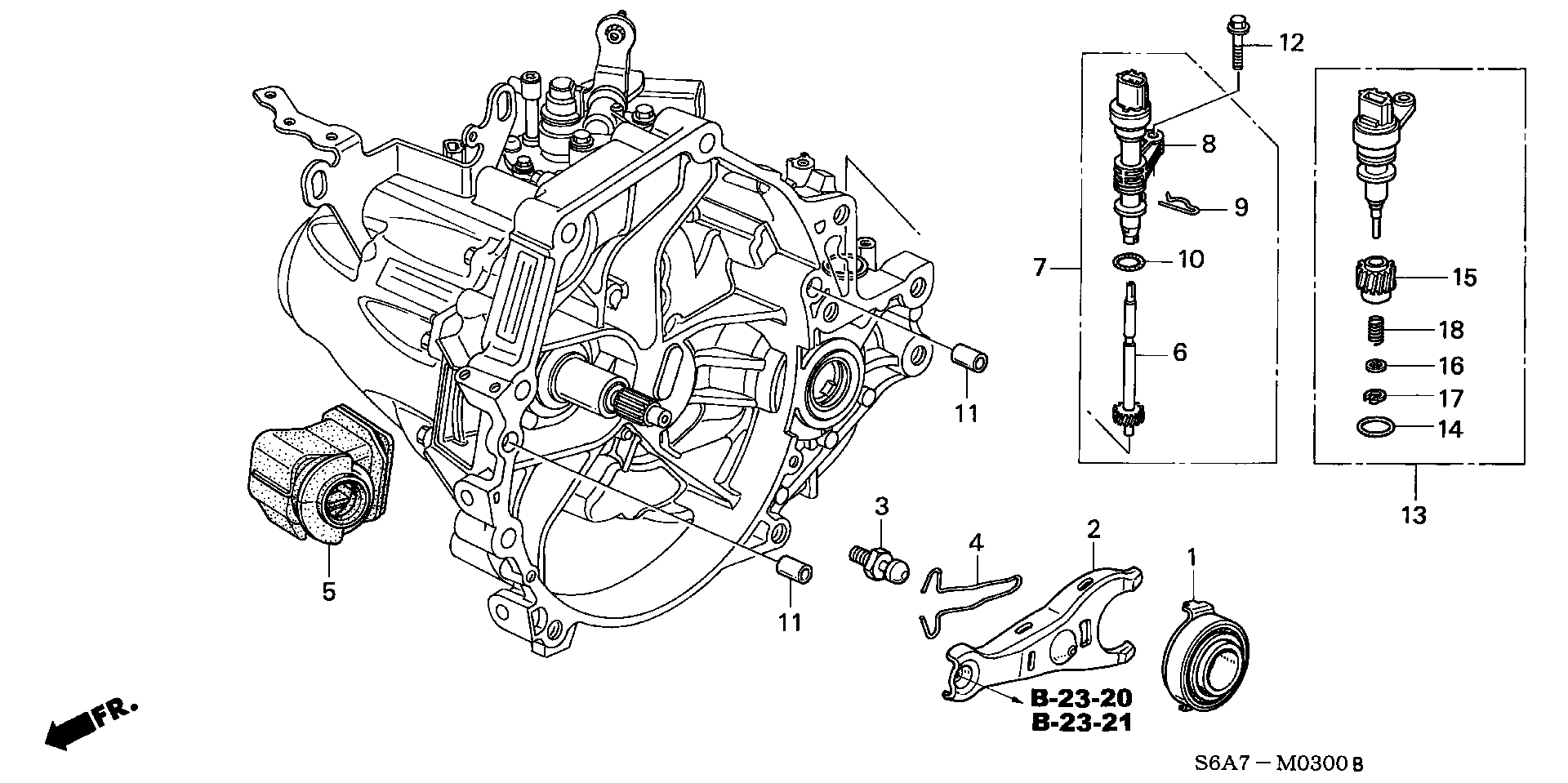 Honda 22810-PLW-005 - Вичавний підшипник autozip.com.ua