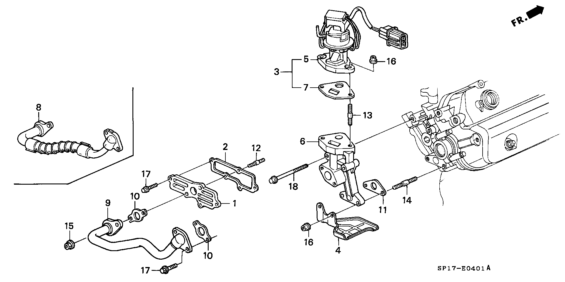 Honda 18710PY3003 - Прокладка, термостат autozip.com.ua