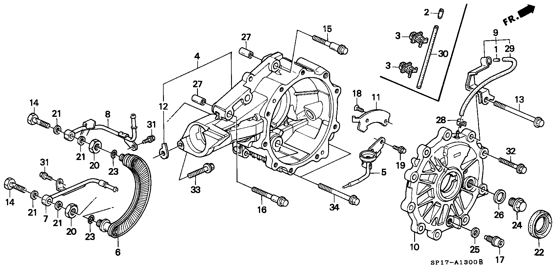 Honda 91206PY4003 - Ущільнене кільце, диференціал autozip.com.ua