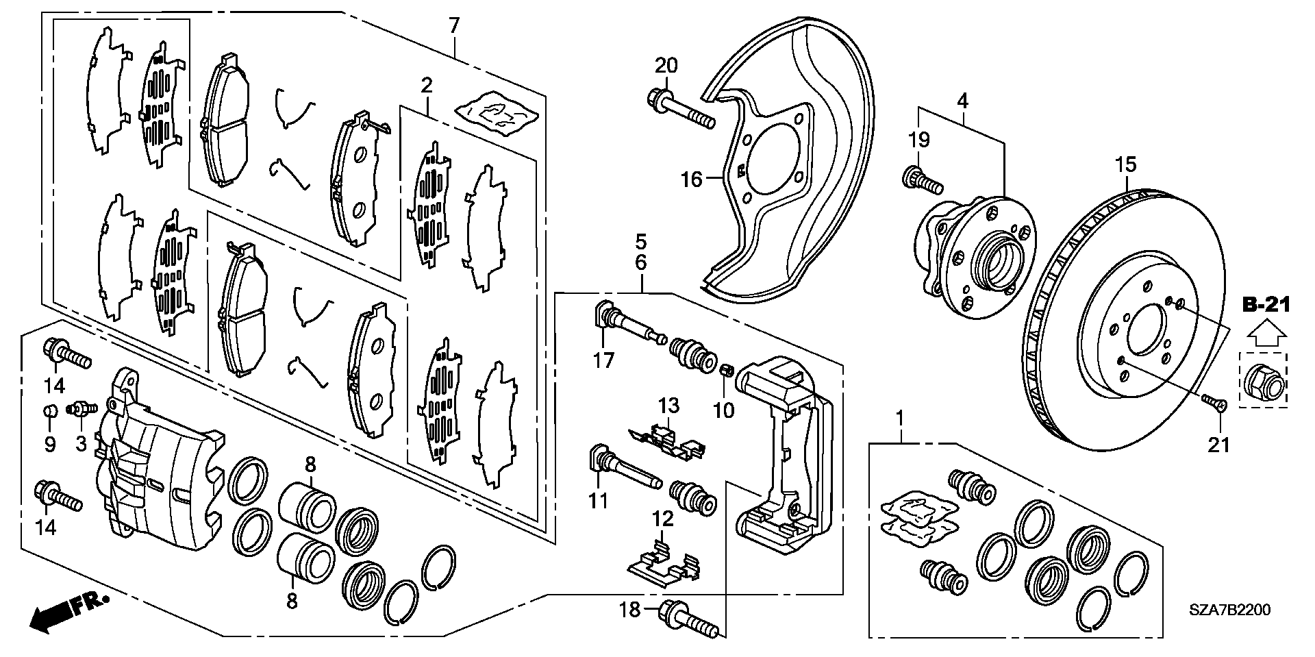 Honda 45251-STX-A00 - Гальмівний диск autozip.com.ua