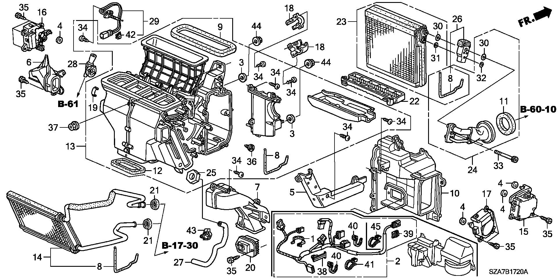 Honda 80221STXA41 - Розширювальний клапан, кондиціонер autozip.com.ua