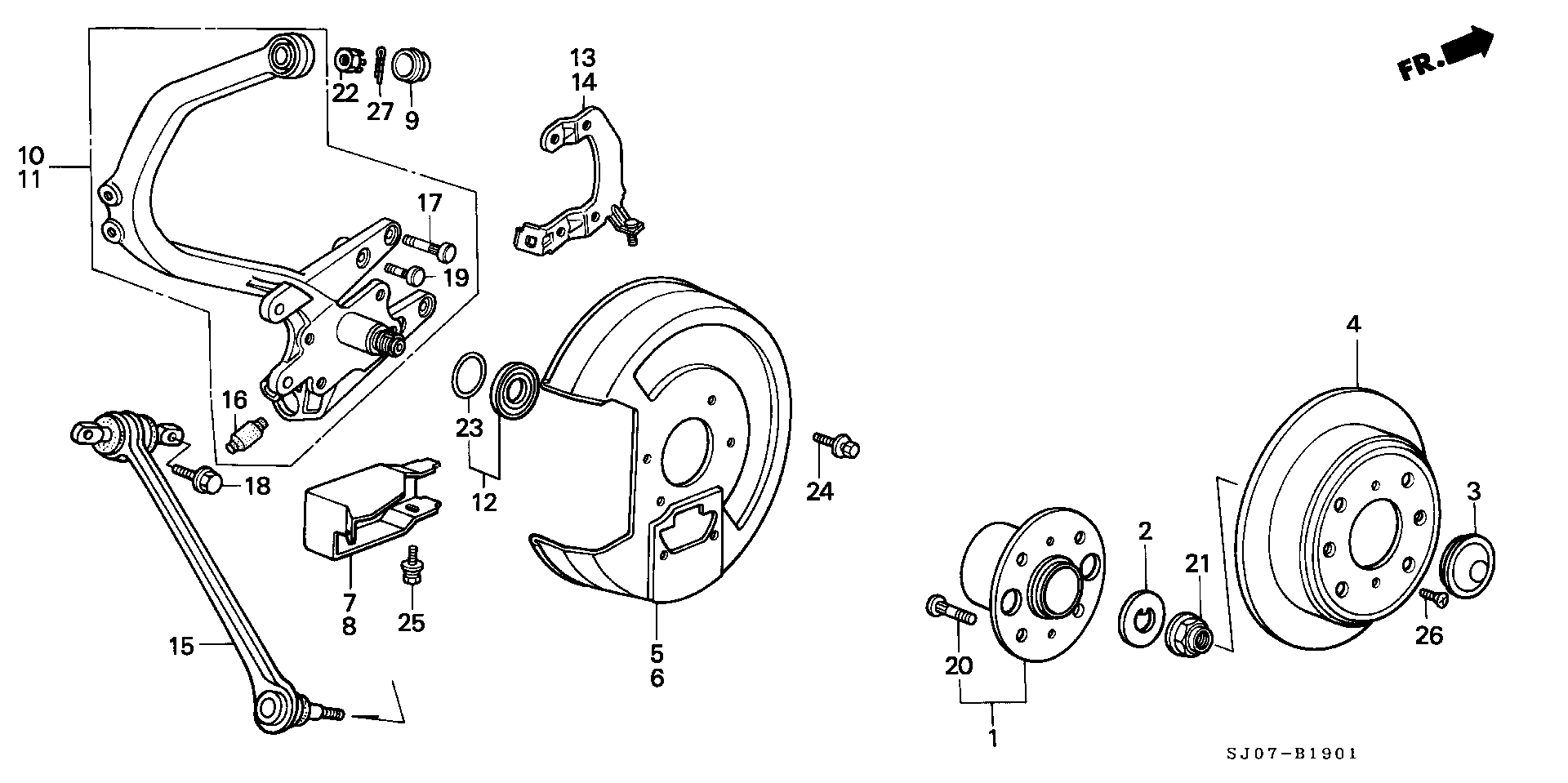 Honda 42510-SE0-000 - Гальмівний диск autozip.com.ua