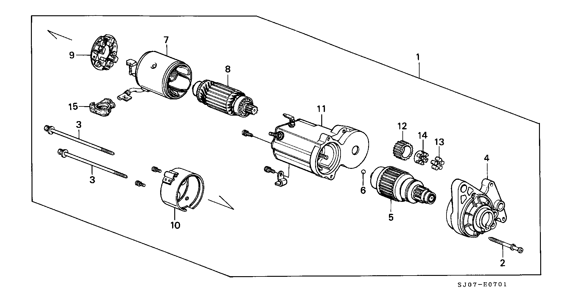 Honda 31207-657-671 - Якір, стартер autozip.com.ua