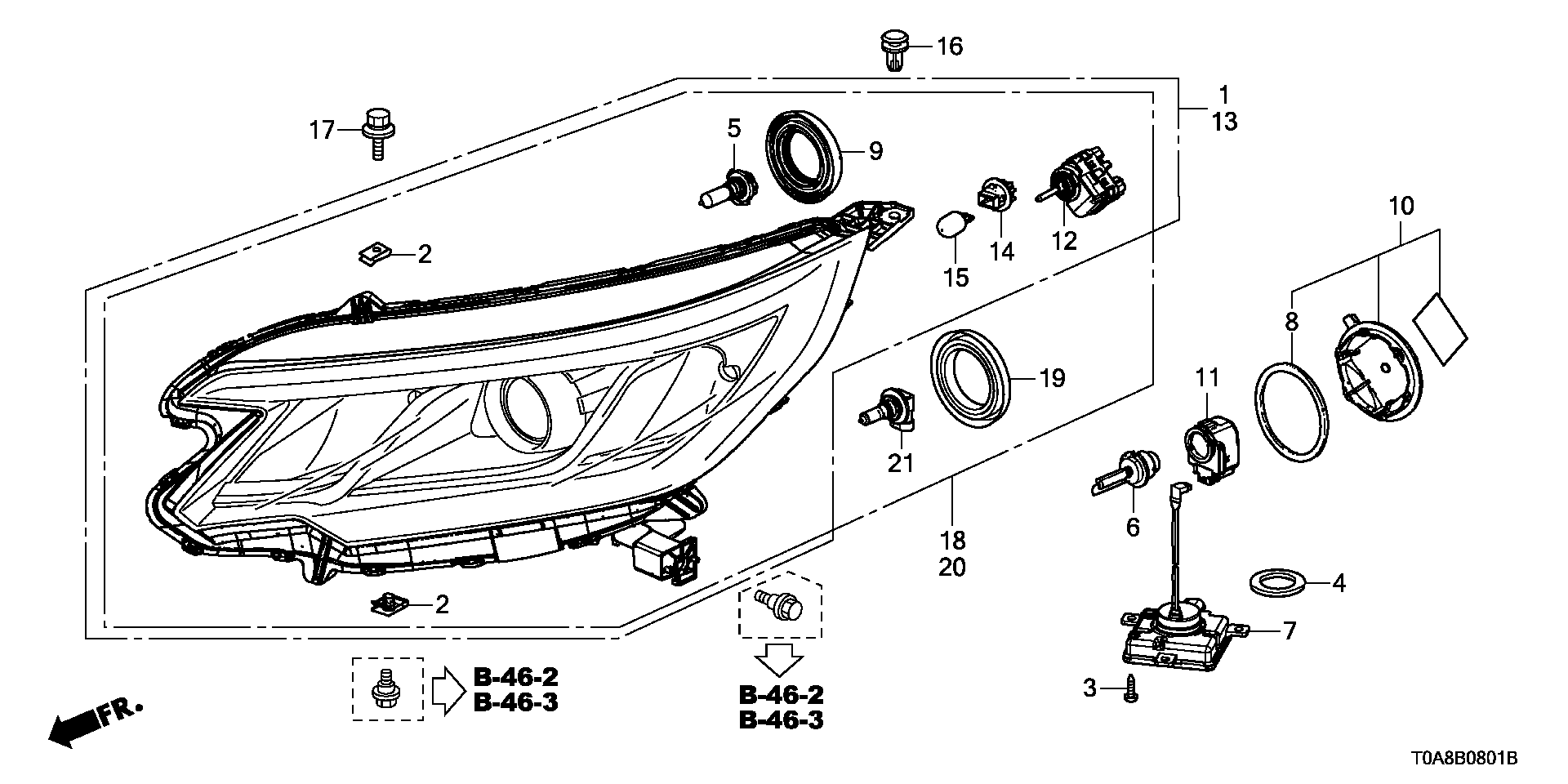 Honda 33129SZTG01 - Пристрій управління, освітлення autozip.com.ua