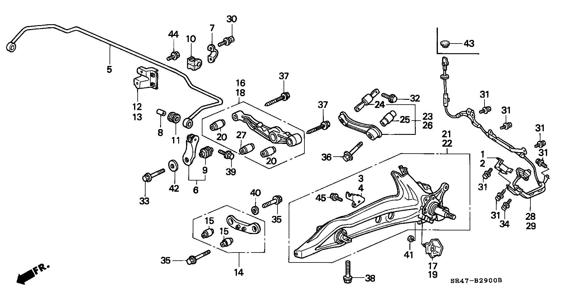 Hyundai 52393SR3004 - Сайлентблок, важеля підвіски колеса autozip.com.ua