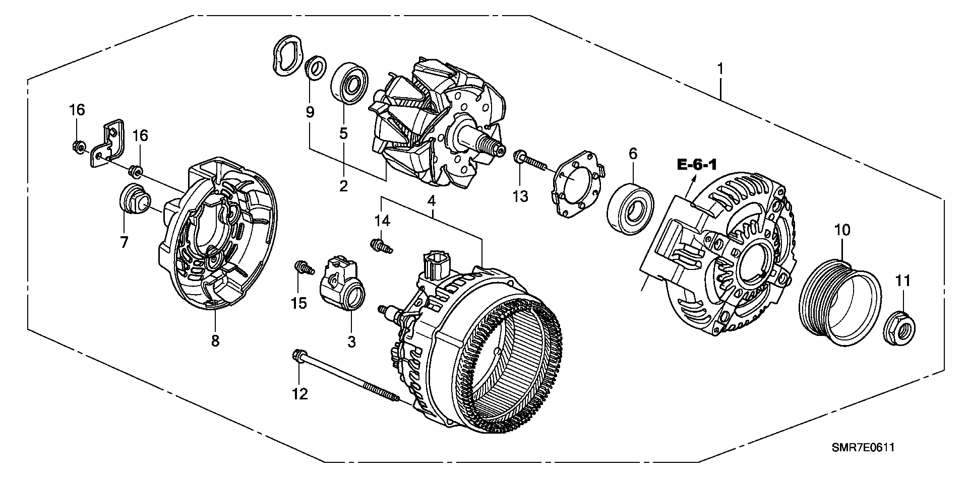 Honda 31108RTA013 - Регулятор напруги генератора autozip.com.ua