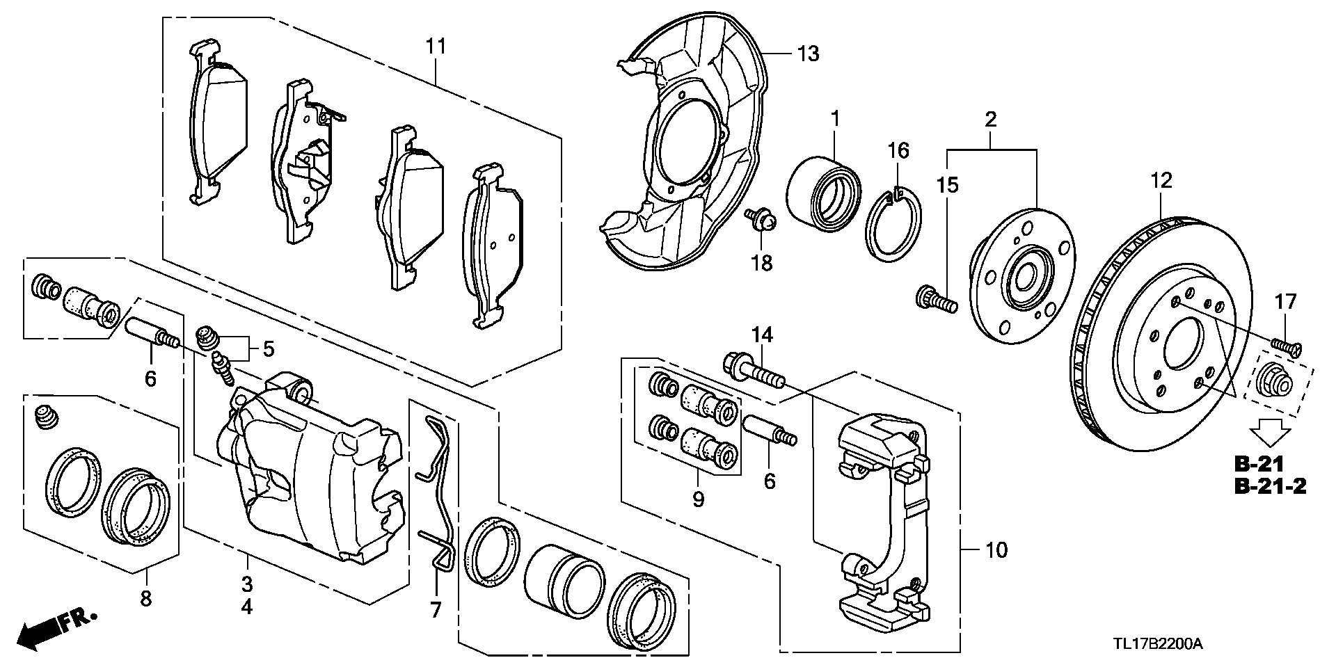 Honda 45251-TL1-G00 - Гальмівний диск autozip.com.ua