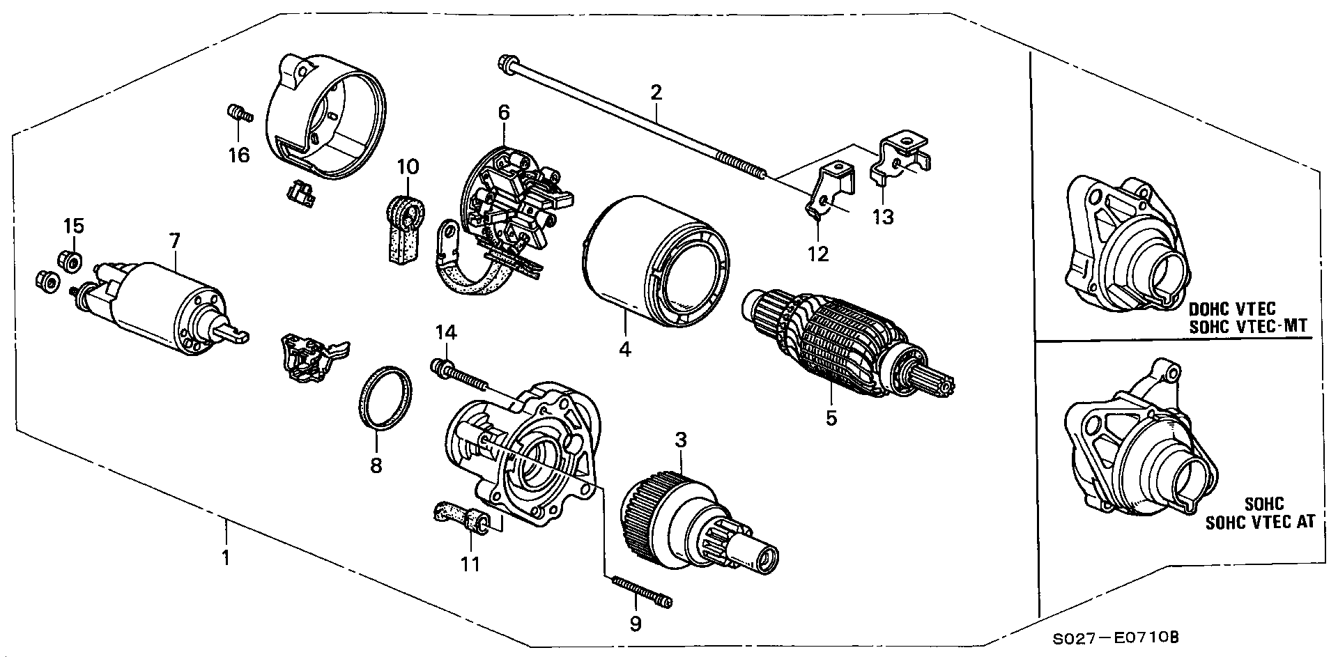 Honda 31 200-P2C-004 - Стартер autozip.com.ua