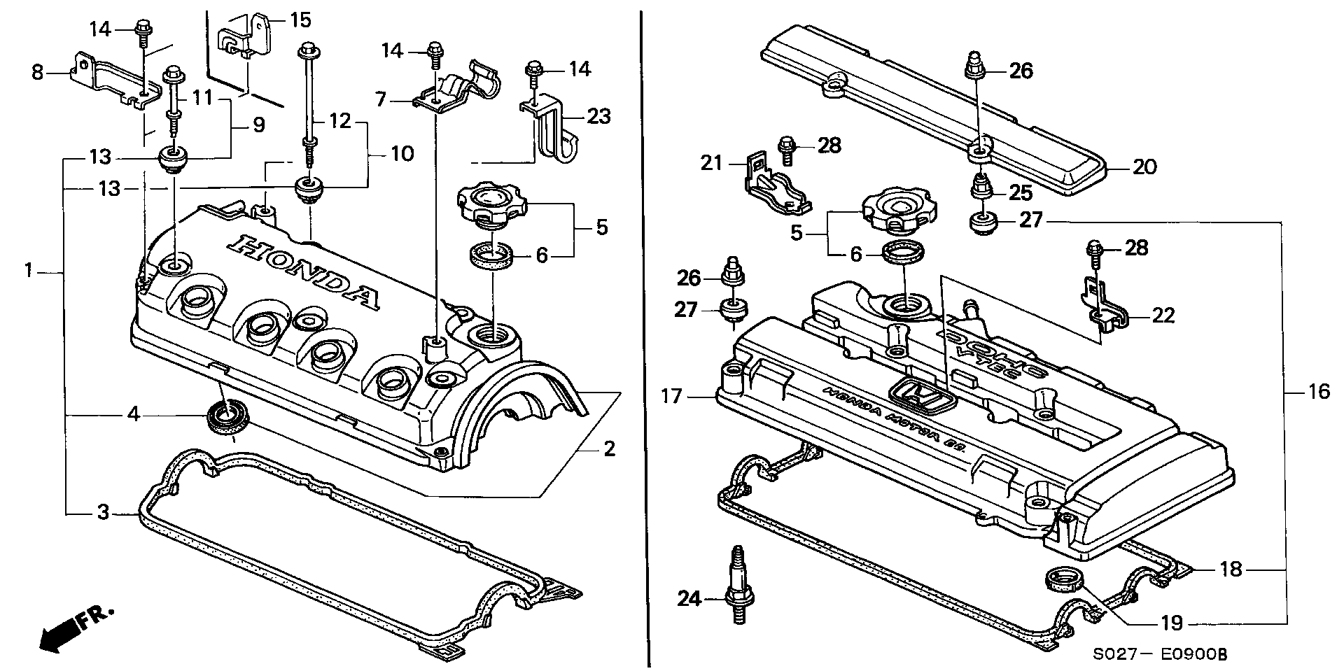 Honda 12342-P08-004 - Кільце ущільнювача, шахта свічки autozip.com.ua