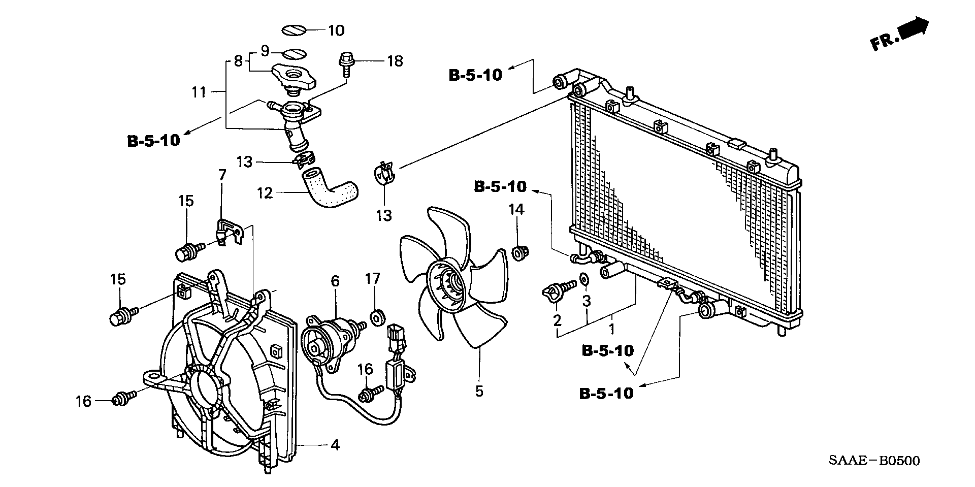 Honda 19045PNC004 - Кришка, радіатор autozip.com.ua