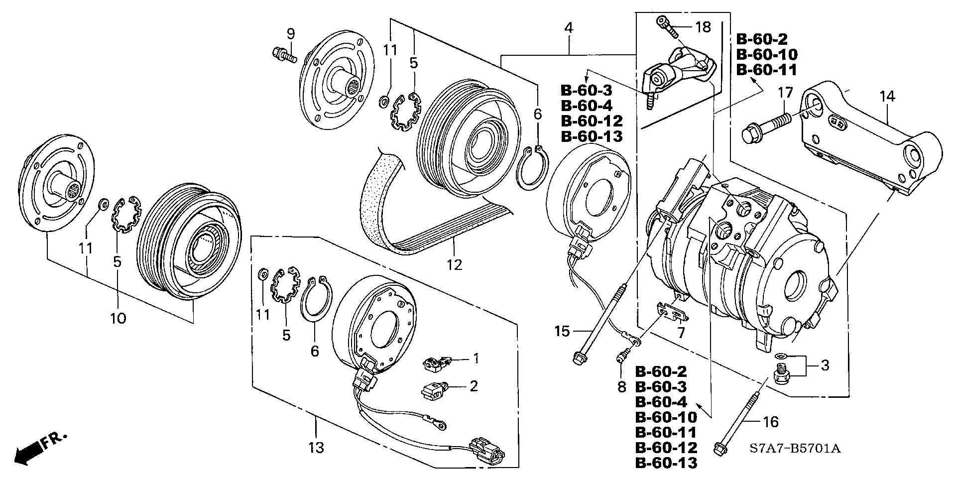 Honda 38920-PNA-004 - Поліклиновий ремінь autozip.com.ua