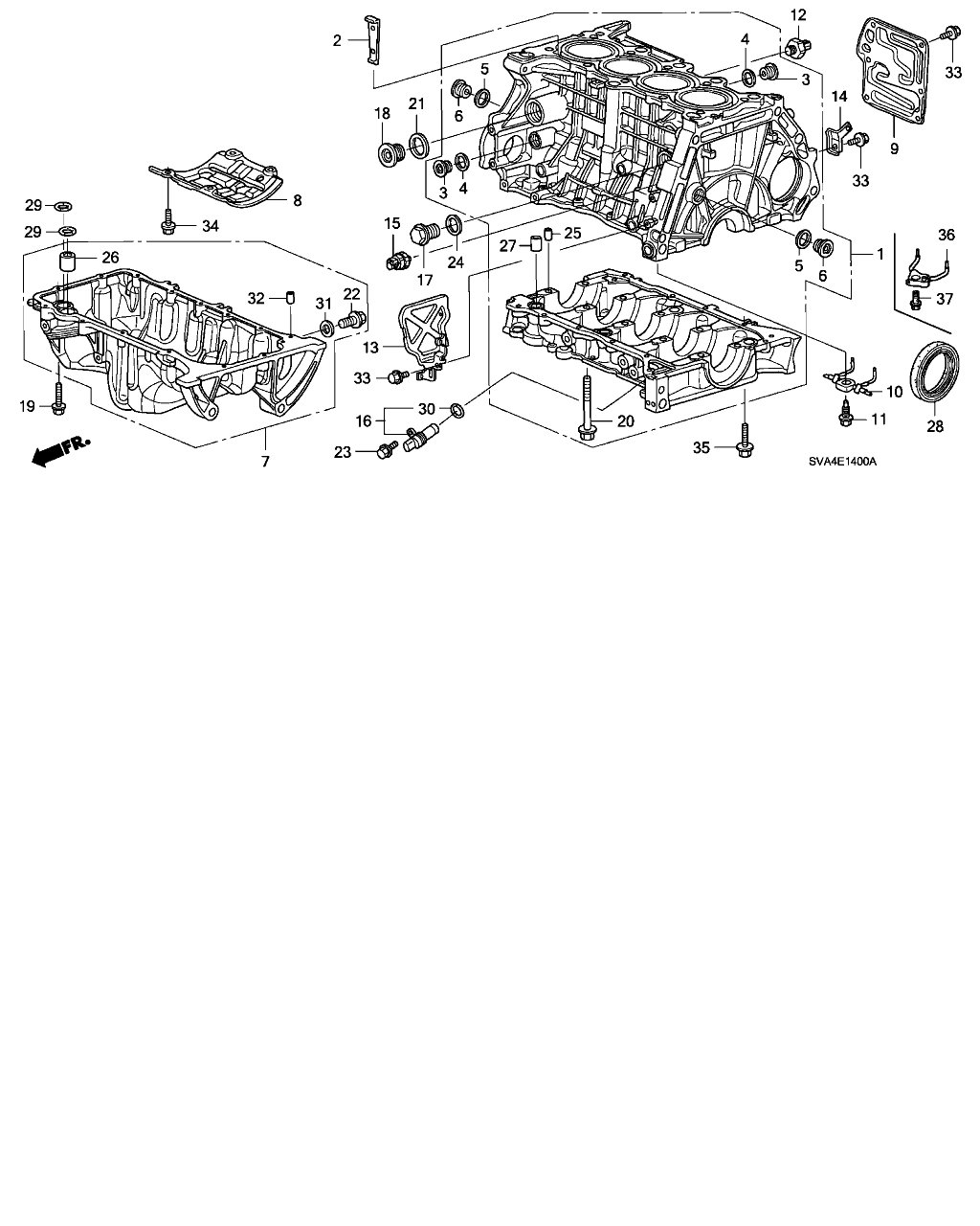 Honda 91214-RTA-004 - Ущільнене кільце, колінчастий вал autozip.com.ua