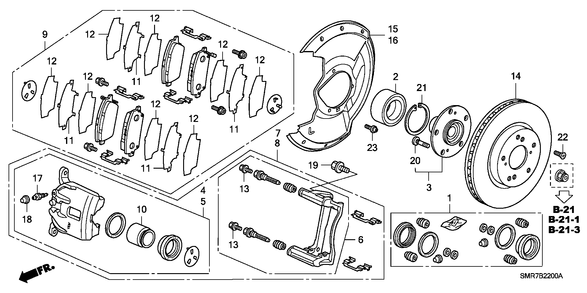 Honda 45352SMGE01 - Болт повітряного клапана / вентиль autozip.com.ua