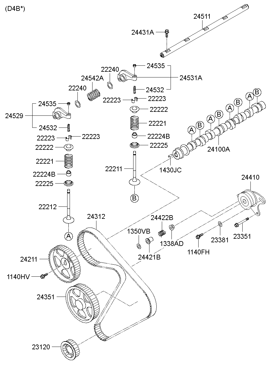 KIA 2452942501 - Штовхач, гидрокомпенсатор autozip.com.ua