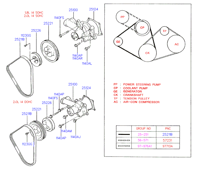 Hyundai 25100-33122 - Водяний насос autozip.com.ua