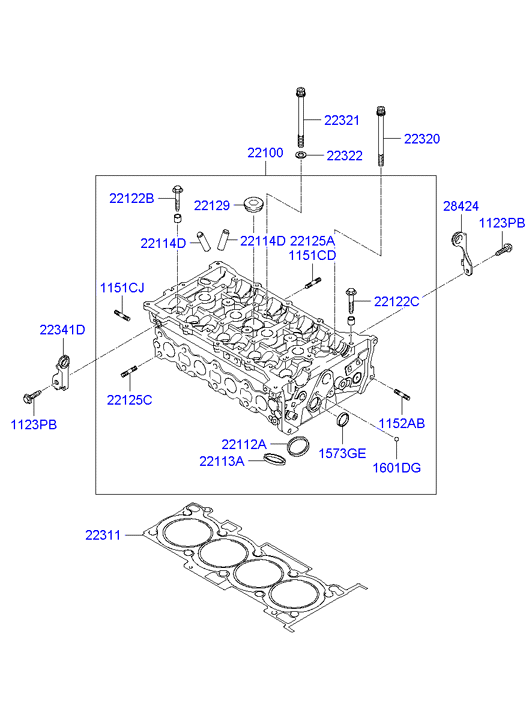 KIA 22100-25013 - Регулюючий клапан, виставлення розподільного вала autozip.com.ua