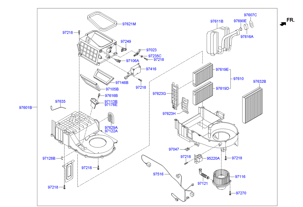 Hyundai (BEIJING) 97133-3A000 - Фільтр, повітря у внутрішній простір autozip.com.ua