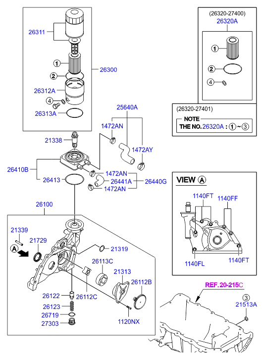 Buessing 26310-27002 - Масляний фільтр autozip.com.ua