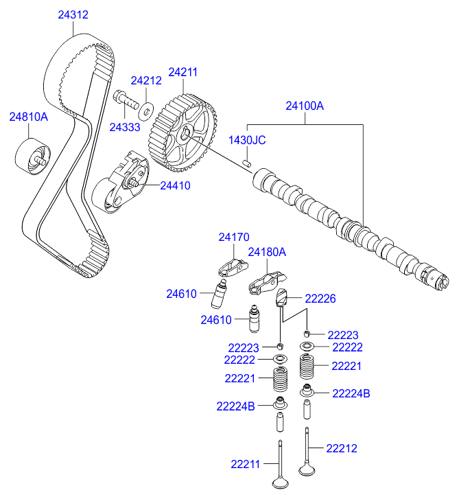 Buessing 24810-27250 - Idler assy - timing belt autozip.com.ua