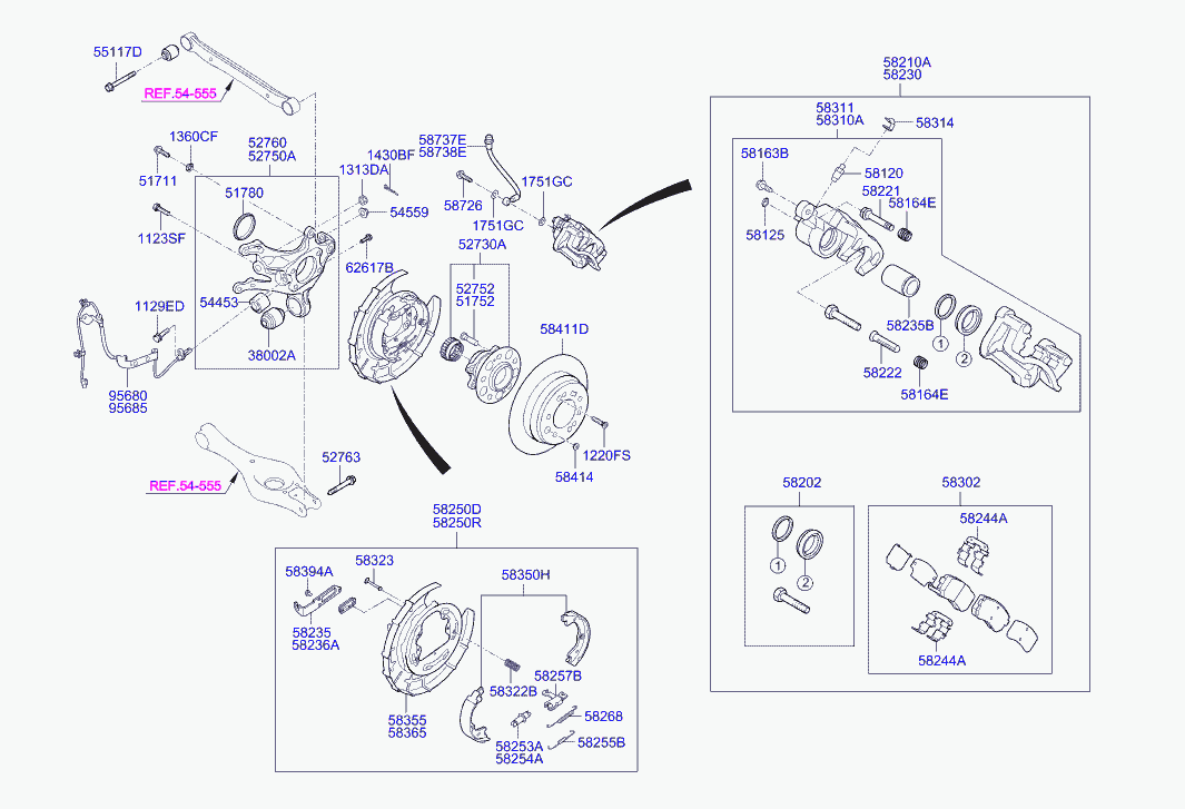 Honda 584111H300 - Гальмівний диск autozip.com.ua