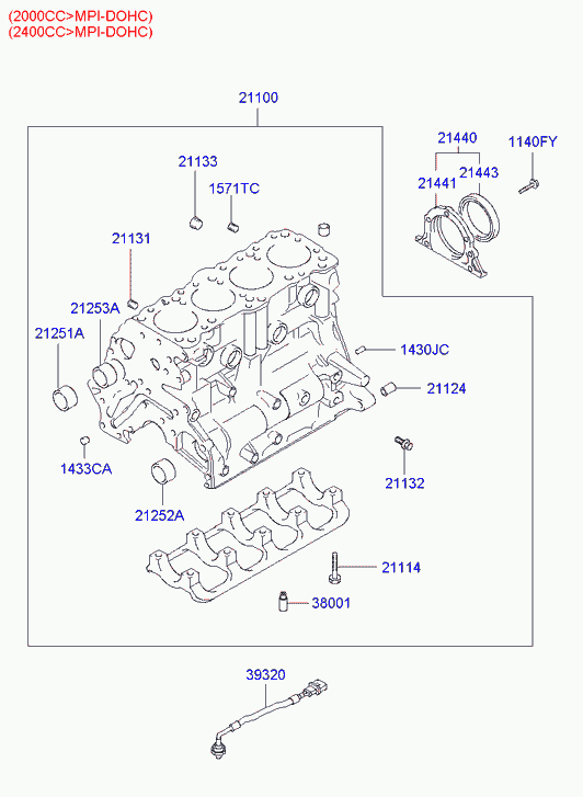 Hyundai 3925037100 - Датчик детонації autozip.com.ua